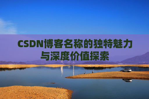 CSDN博客名称的独特魅力与深度价值探索
